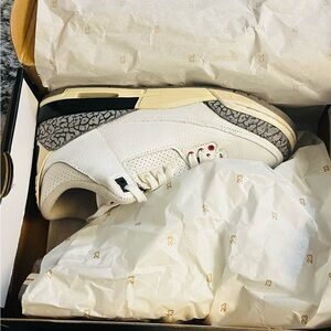 ⚡️Jordan Retro 3 ‘Reimagined’ (White Cement), Youth (Men’s) Size 7/Wmn’s 8.5⚡️
